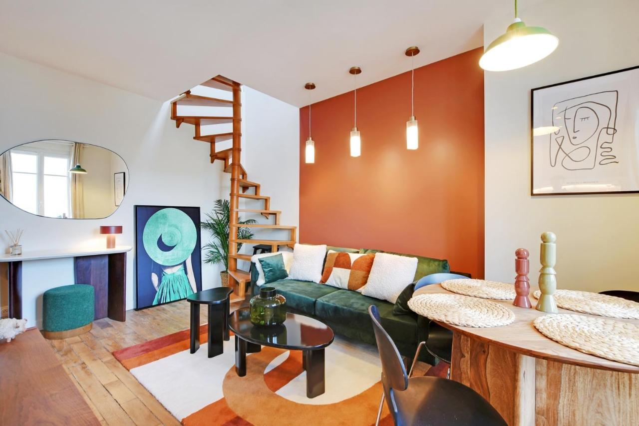 Luxury Duplex Apartman Boulogne-Billancourt Kültér fotó